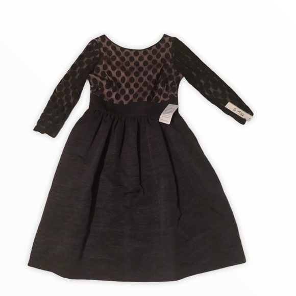 Eliza J Black semi formal gown lace NWT - Picture 1 of 9